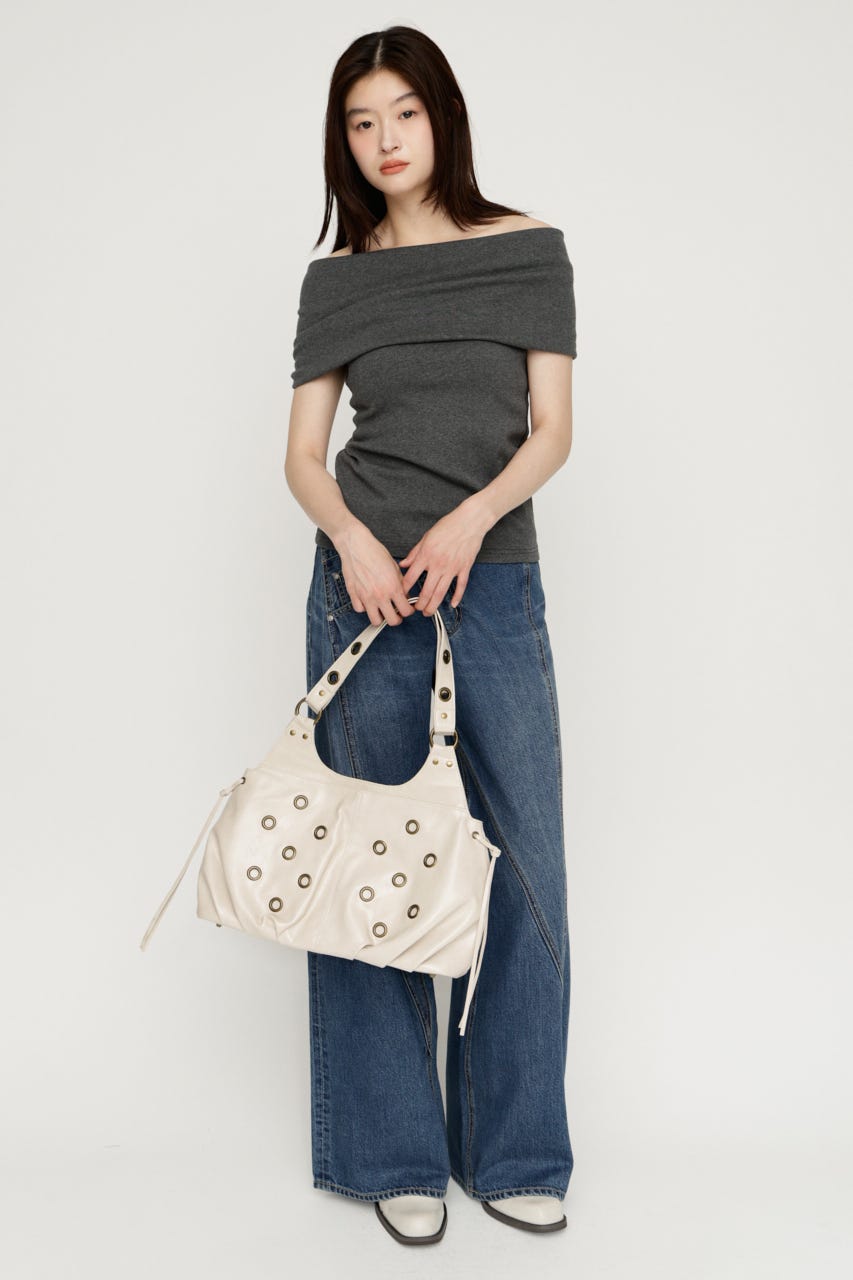 MANY WAY CUT トップス C.GRY FREE
