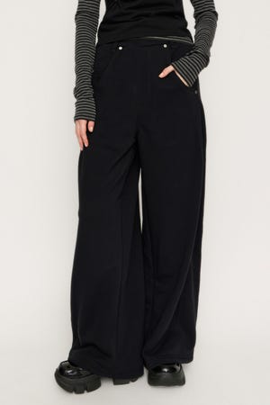 DENIM DETAIL SW パンツ