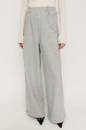 DENIM DETAIL SW パンツ