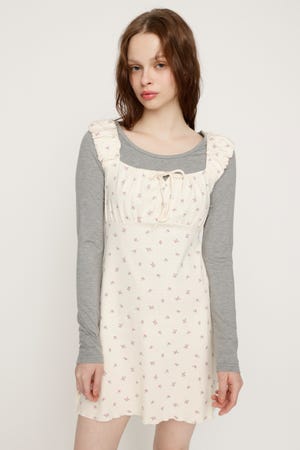 GATHER FLARE ショートワンピース