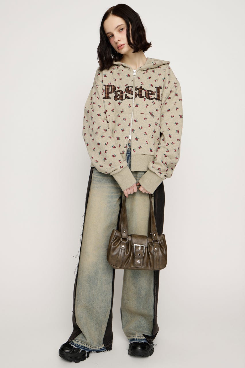 【LIMITED ITEM】FLOWER CUT HOODIE M/BEG FREE