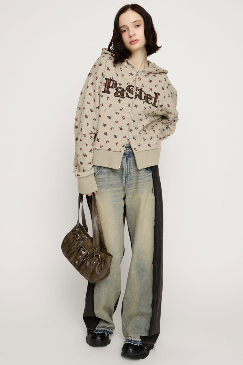 【LIMITED ITEM】FLOWER CUT HOODIE M/BEG FREE