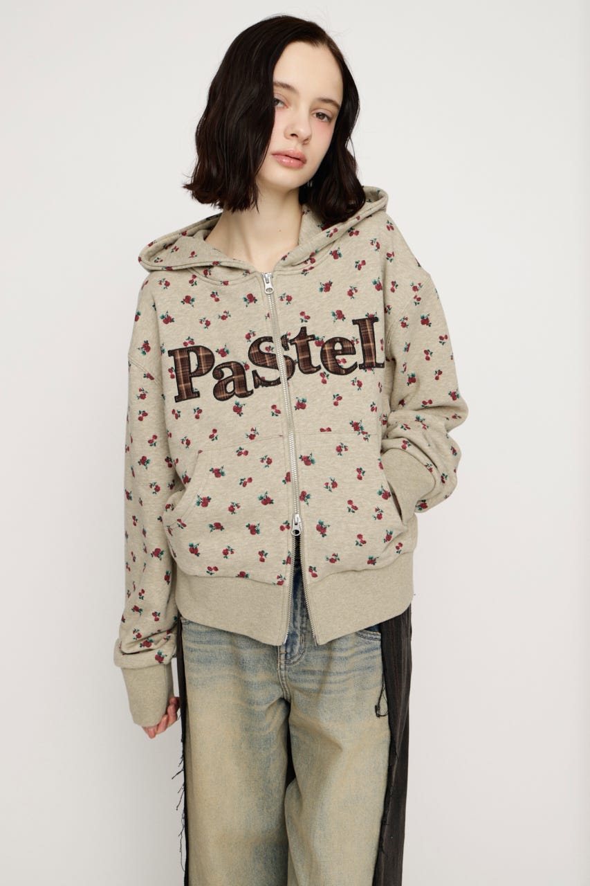 【LIMITED ITEM】FLOWER CUT HOODIE M/BEG FREE