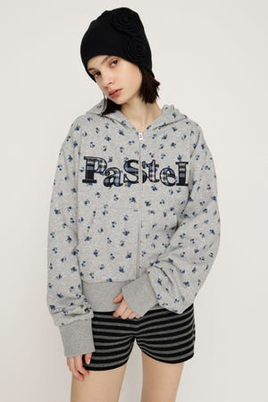 FLOWER CUT HOODIE