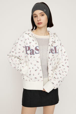 FLOWER CUT HOODIE