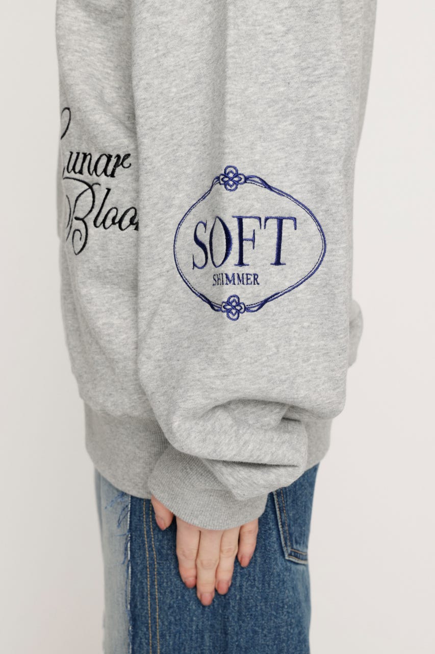 PATCH LOGO トップス T.GRY FREE