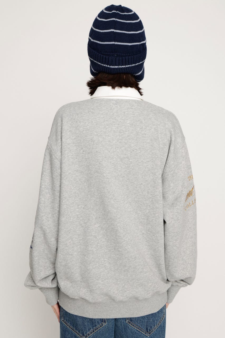 PATCH LOGO トップス T.GRY FREE