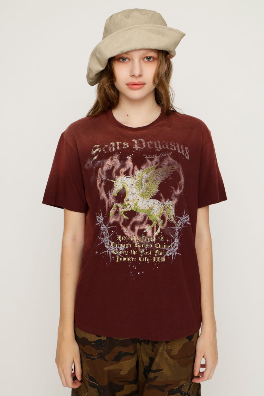 SLY | 【1BUY5％OFF】VINTAGE LIKE HORSE PRINT Tシャツ (Tシャツ