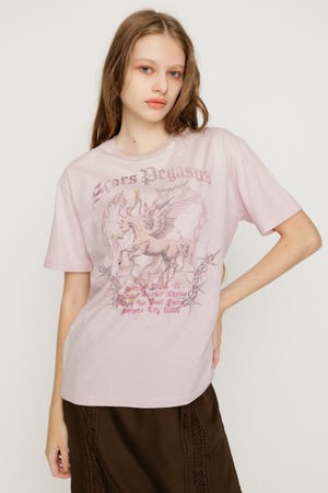 【1BUY5％OFF】VINTAGE LIKE HORSE PRINT Tシャツ