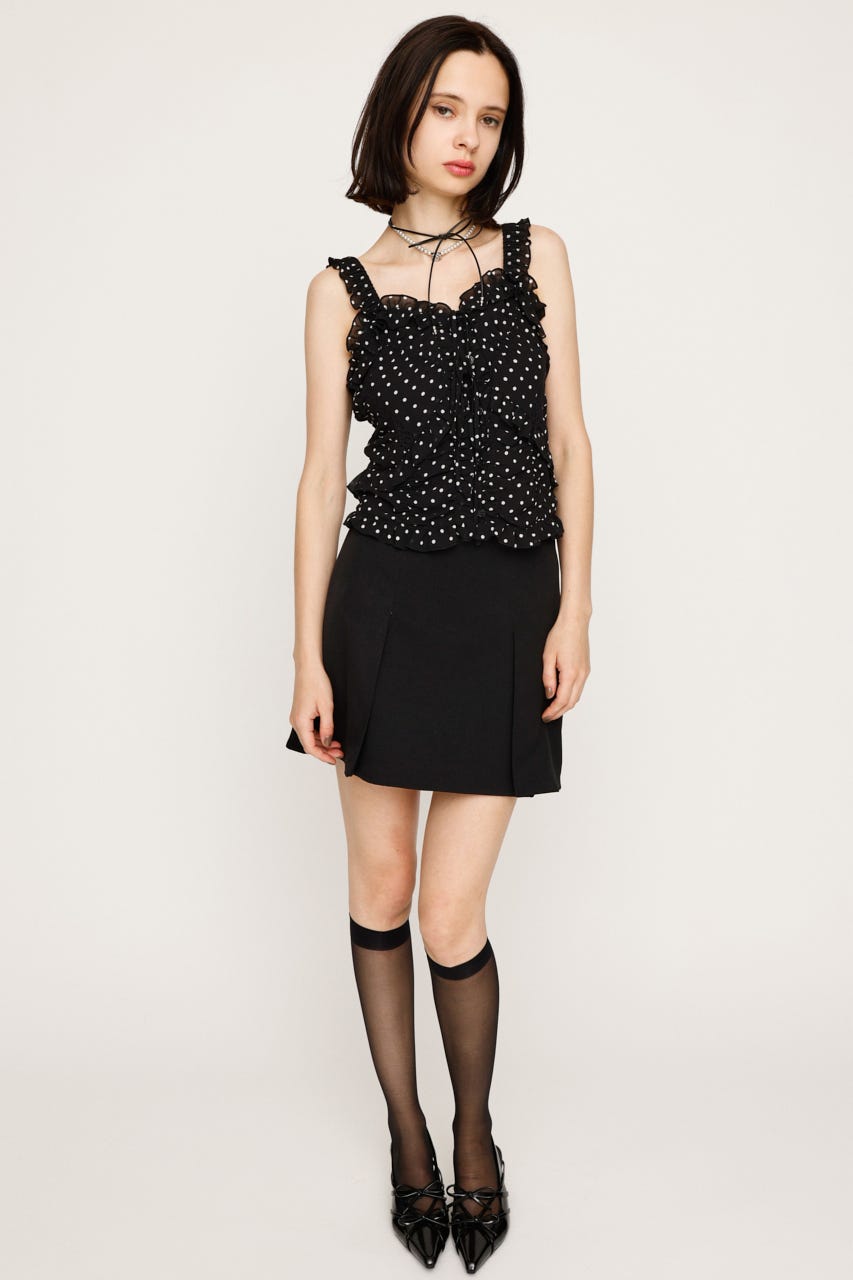 【LIMITED ITEM】SHEER SQUEEZE CAMI トップス Multi_1 FREE