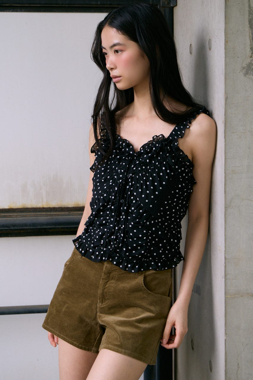 SLY | 【LIMITED ITEM】SHEER SQUEEZE CAMI トップス (タンクトップ