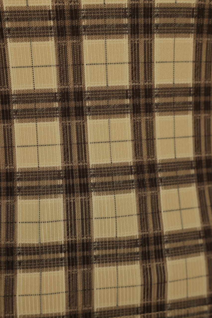 【LIMITED ITEM】CHECK PRINT LACE キャミソール M/BEG FREE