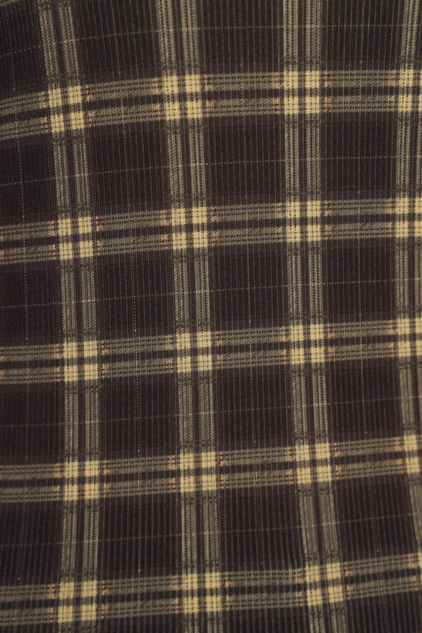 【LIMITED ITEM】CHECK PRINT LACE キャミソール M/BLK FREE