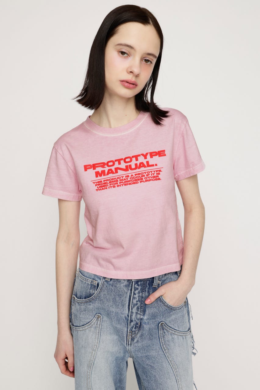 【LIMITED ITEM】COMPACT LOGO Tシャツ PNK FREE