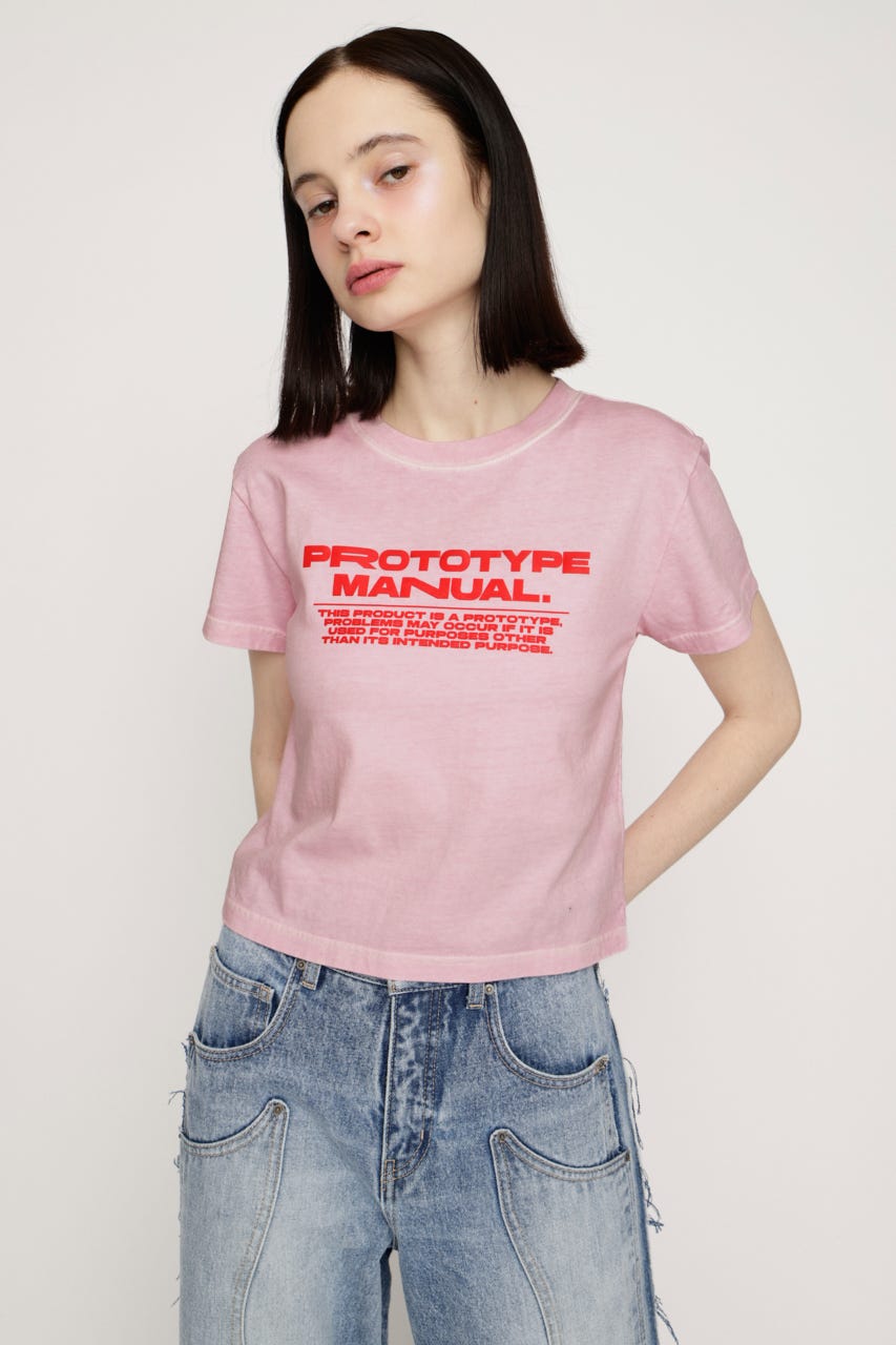 【LIMITED ITEM】COMPACT LOGO Tシャツ PNK FREE