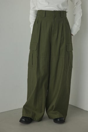wide military pants