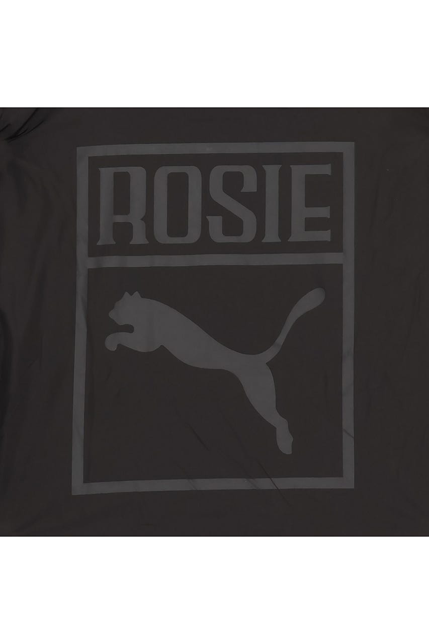 【PUMA】ウィメンズ PUMA x ROSE オーバーサイズ ハーフジップ ジャケット BLK S