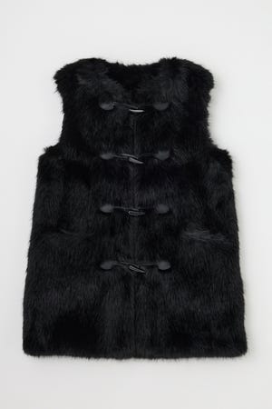 【HAVELESS】LILY DUFFLE FAUX ファーベスト