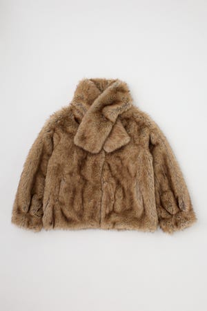 【HAVELESS】BLAIR FAUX ファージャケット