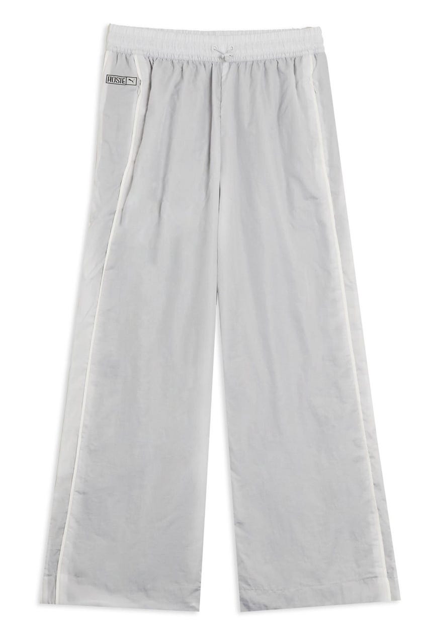 【PUMA】ウィメンズ PUMA x ROSE T7 オーバーサイズ トラック パンツ SLV S