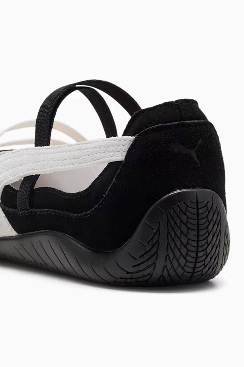 プーマ ウィメンズ スピードキャット バレエ SD ホワイト ブラック 23.5 FREAK'S STORE スニーカー PUMA/プーマ SPEEDCAT BALLET SD