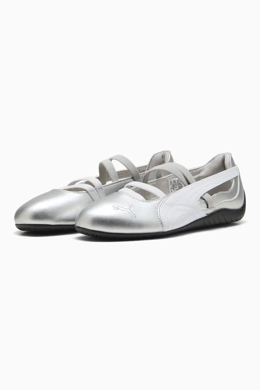 PUMA ウィメンズ スピードキャット バレエ メタリック スニーカー SHEL'TTER SELECT | 【PUMA】ウィメンズ スピードキャット