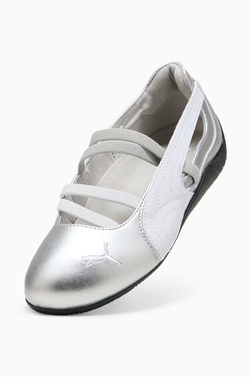 PUMA ウィメンズ スピードキャット バレエ メタリック スニーカー SHEL'TTER SELECT | 【PUMA】ウィメンズ スピードキャット