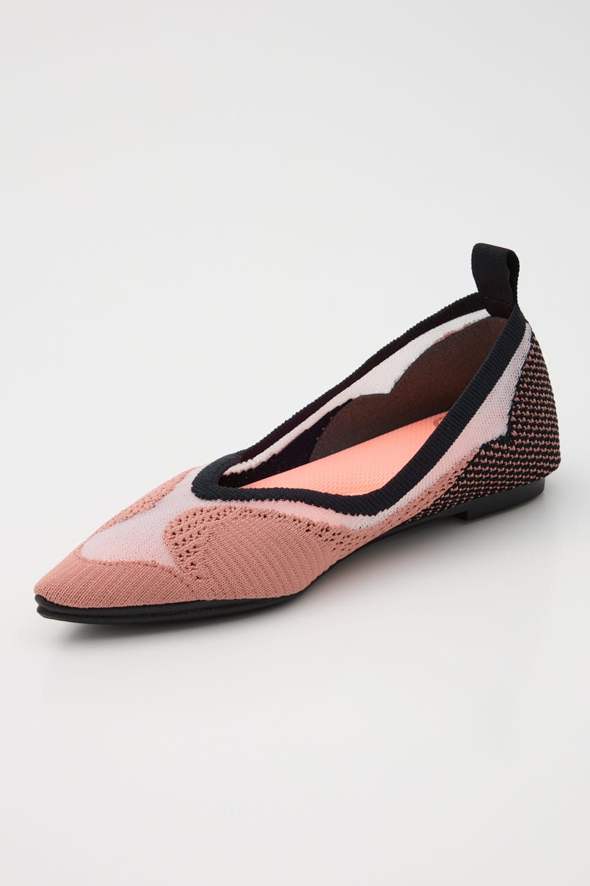 【VEGE】MIRAGE フラットシューズ PNK 37