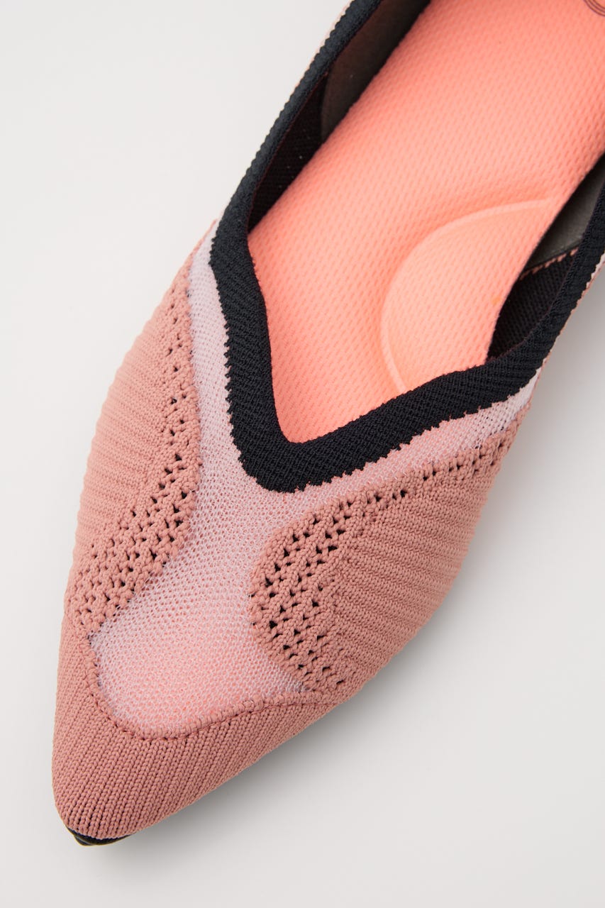 【VEGE】MIRAGE フラットシューズ PNK 37