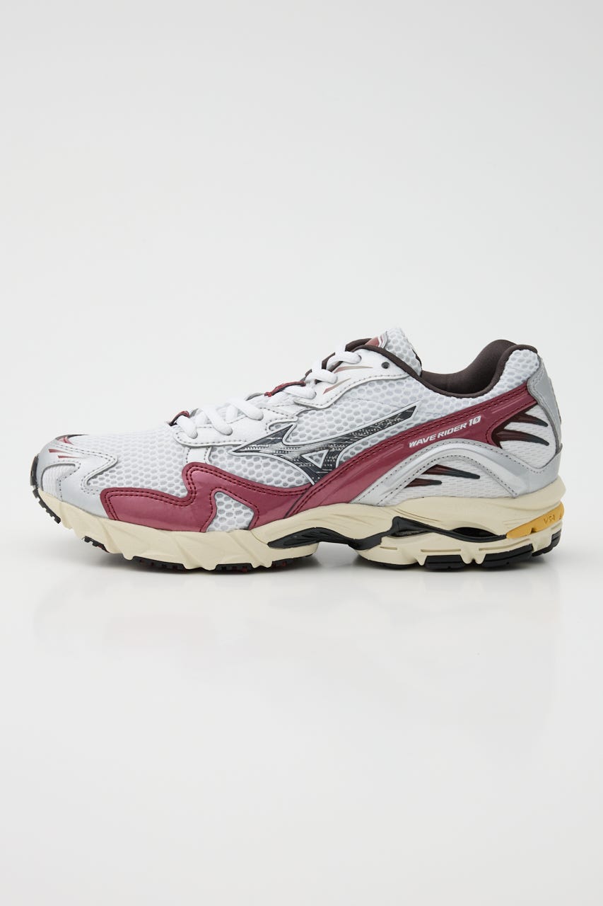 【MIZUNO】WAVE RIDER 10 RED 24.0cm
