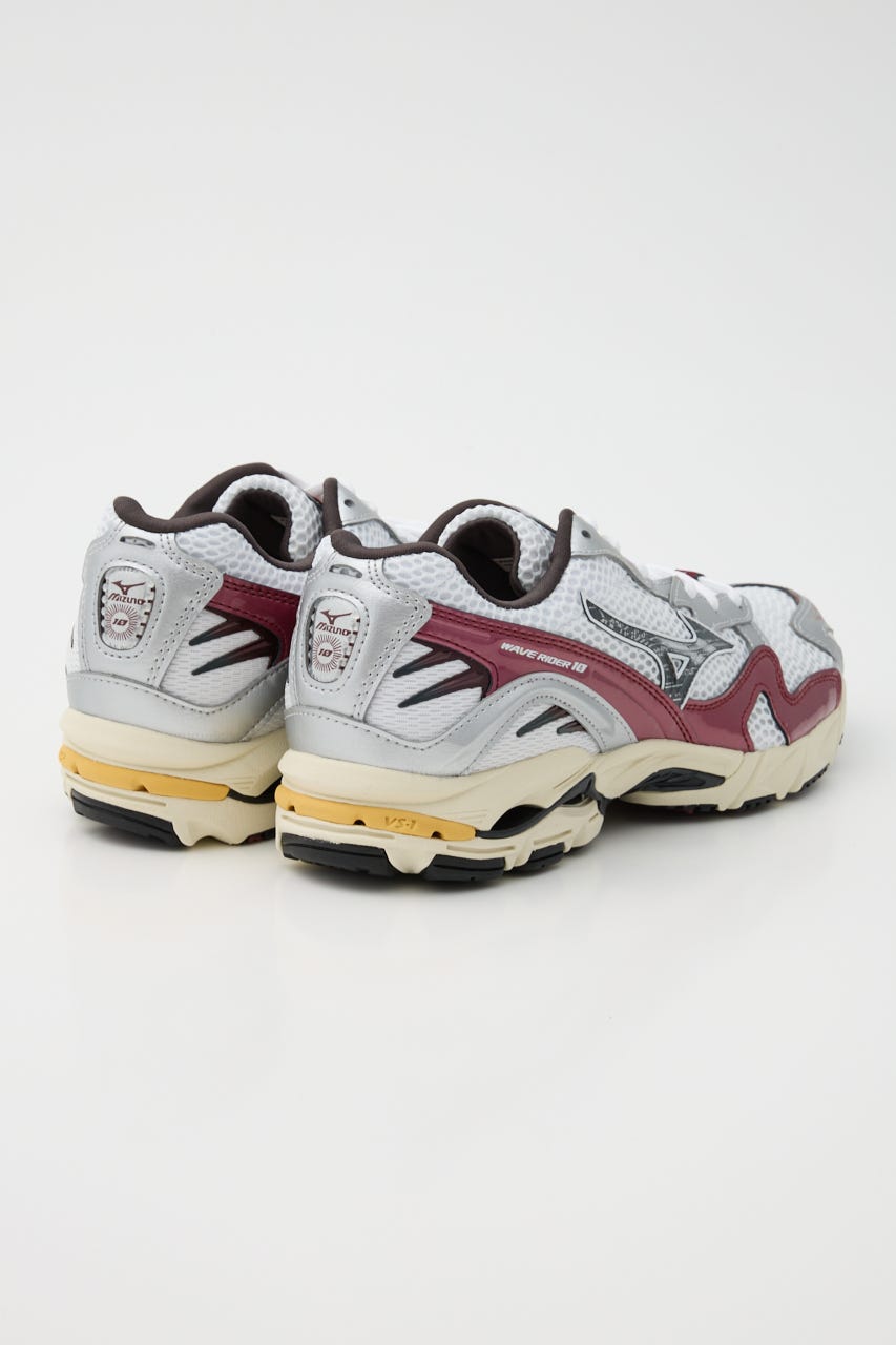 【MIZUNO】WAVE RIDER 10 RED 24.0cm