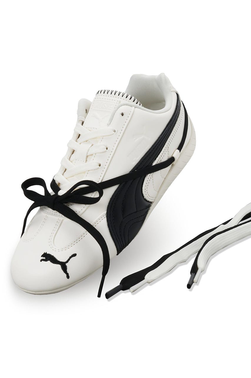 靴 PUMA SPEEDCAT LEA x ROSE Puma Speedcat OG Lea x Rose sneakers in white | ASOS