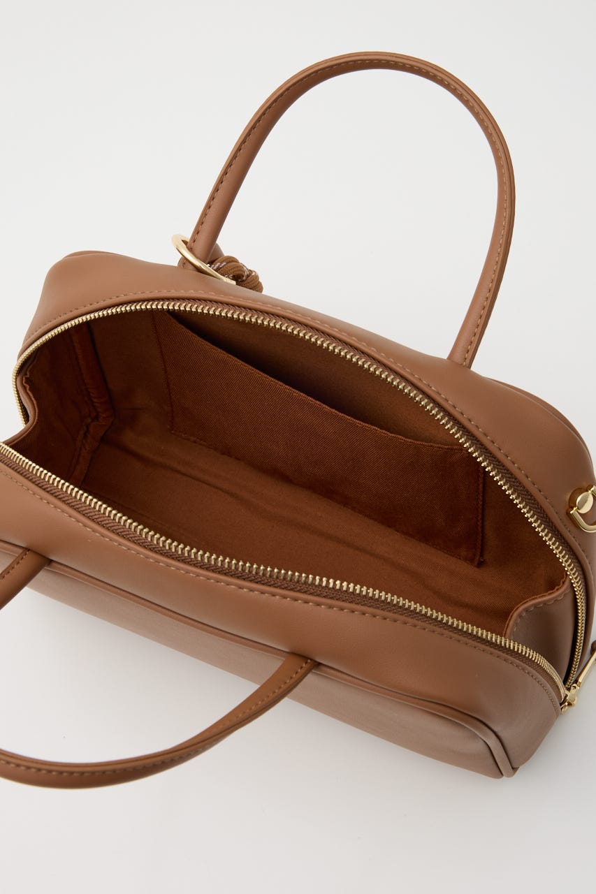 【SHEL'TTER SELECT】チャーム付き横長ボストンバッグ CAM FREE