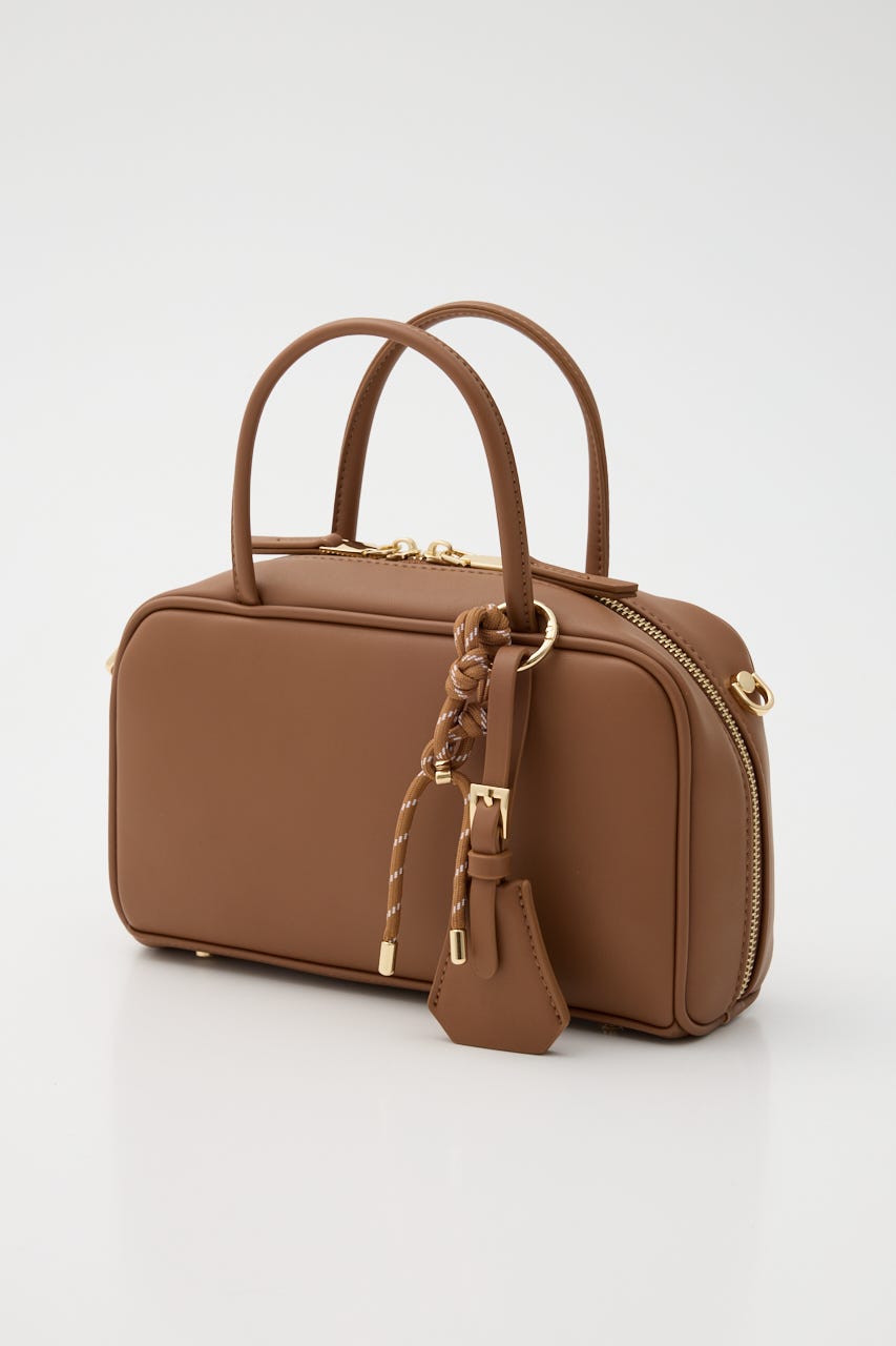 【SHEL'TTER SELECT】チャーム付き横長ボストンバッグ CAM FREE