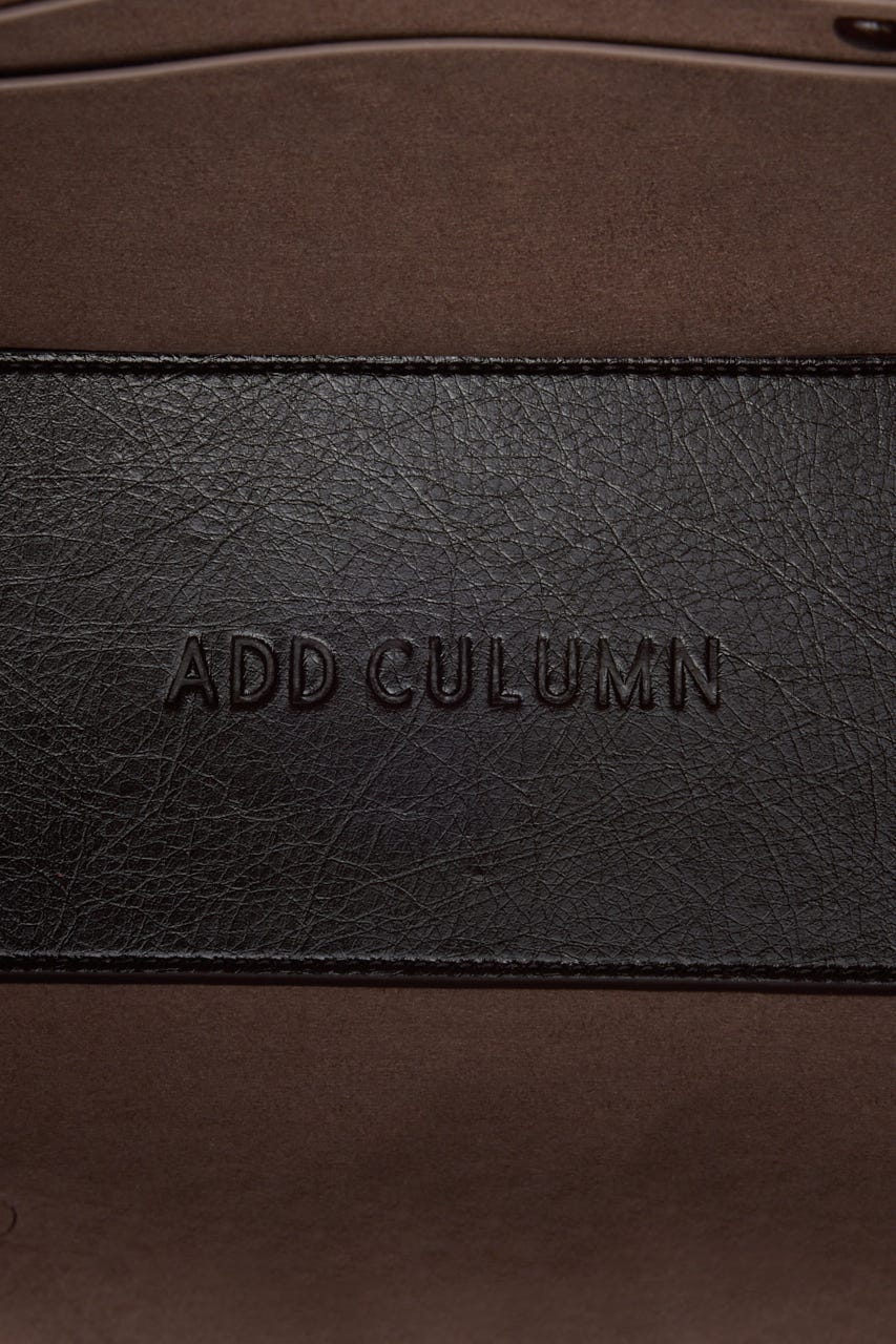 【ADD CULUMN】LOP BOSTON M WRINKLE バッグ BRN FREE