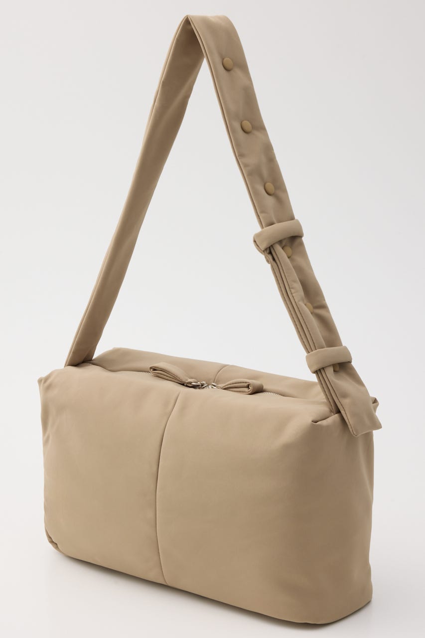 【ADD CULUMN】DOT SHLD L バッグ BEG FREE