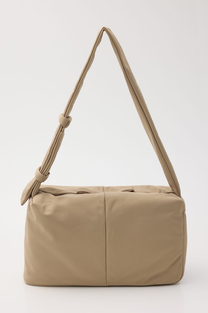 【ADD CULUMN】DOT SHLD L バッグ BEG FREE