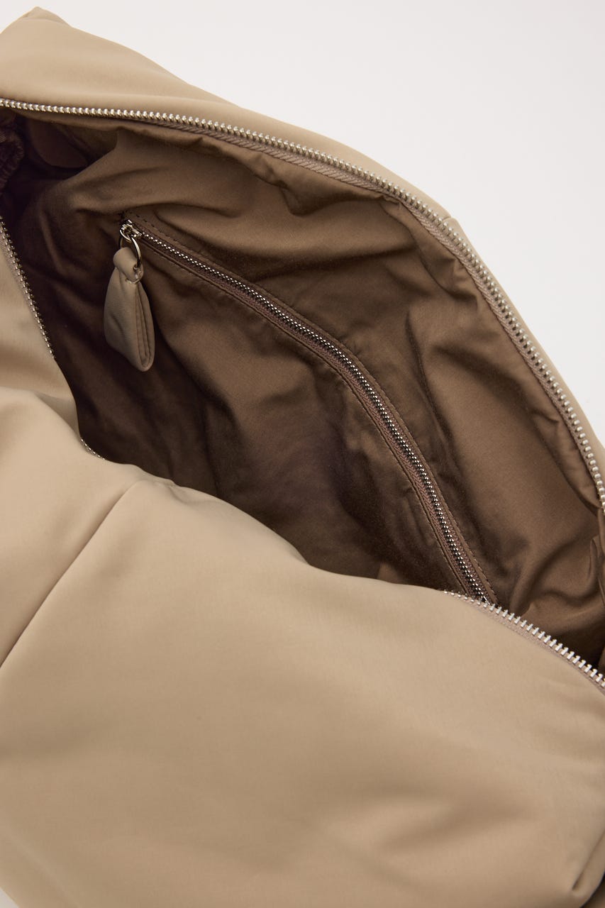 【ADD CULUMN】DOT SHLD L バッグ BEG FREE