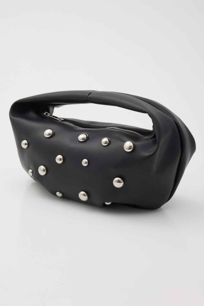 【SHEL'TTER SELECT】スタッズワンハンドルバッグ BLK FREE