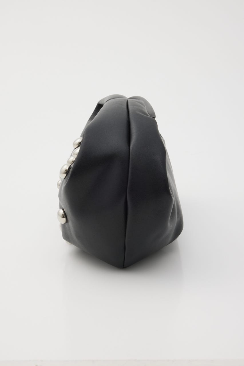 【SHEL'TTER SELECT】スタッズワンハンドルバッグ BLK FREE
