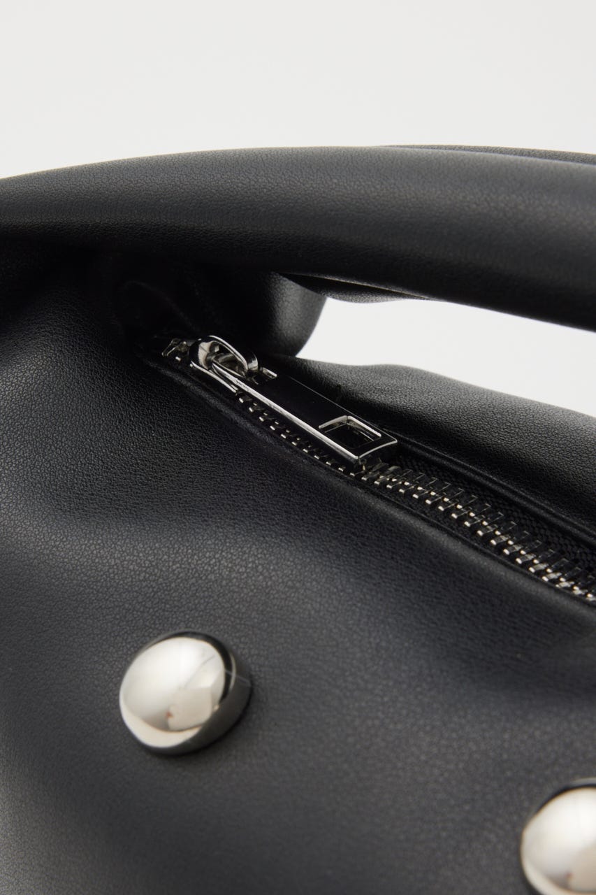 【SHEL'TTER SELECT】スタッズワンハンドルバッグ BLK FREE