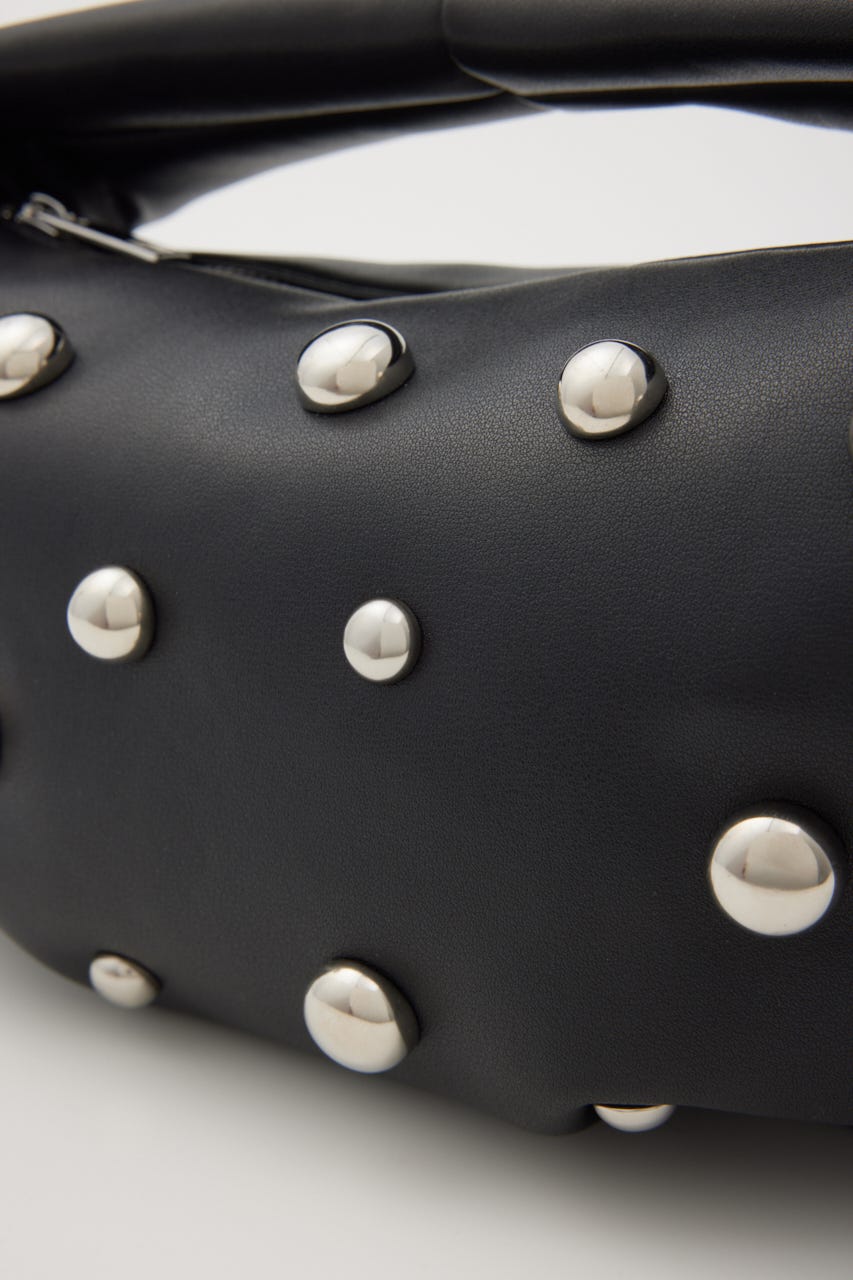 【SHEL'TTER SELECT】スタッズワンハンドルバッグ BLK FREE
