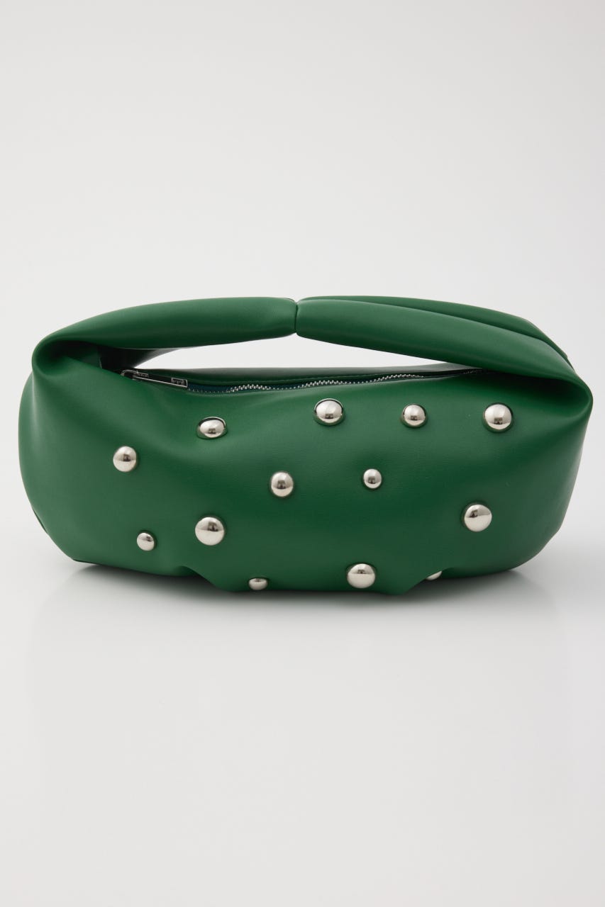 【SHEL'TTER SELECT】スタッズワンハンドルバッグ GRN FREE