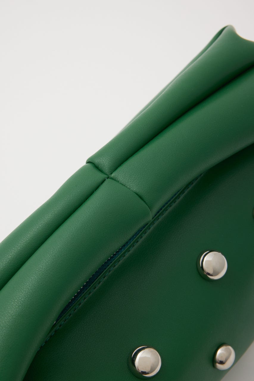 【SHEL'TTER SELECT】スタッズワンハンドルバッグ GRN FREE