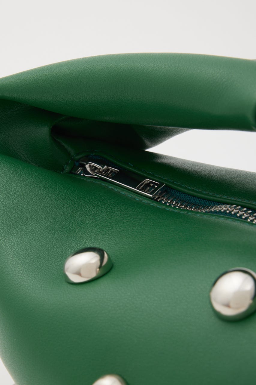 【SHEL'TTER SELECT】スタッズワンハンドルバッグ GRN FREE