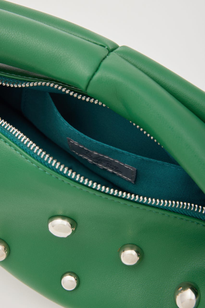 【SHEL'TTER SELECT】スタッズワンハンドルバッグ GRN FREE