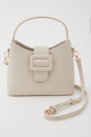 【SHEL'TTER SELECT】クルミベルト2wayスクエアバッグ