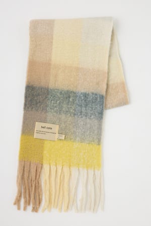 【bell cote】チェックストール