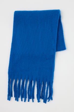 【SHEL'TTER SELECT】太フリンジ カラーストール