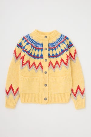 【GREEN BUTTER】Color Way Nordic カーディガン